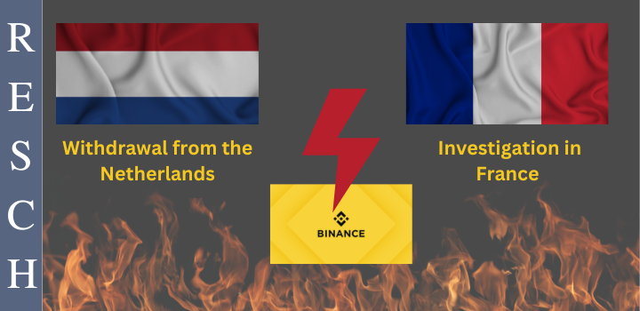 Binance - The company does not have a license