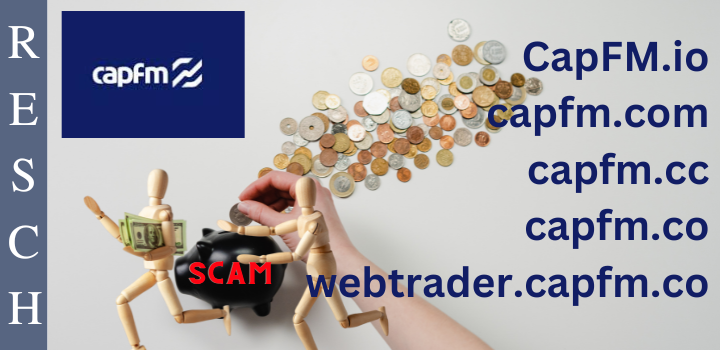 CapFM: Unlicensed online broker CapFM: Clone firm details