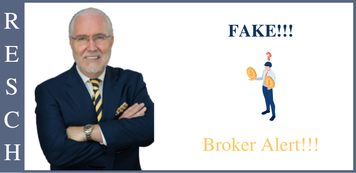 Broker Alert - scammed online