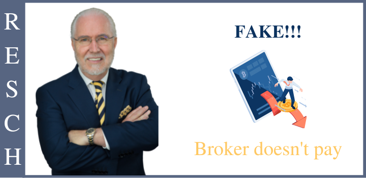 Broker doesn't pay - Experiences Broker doesn't pay