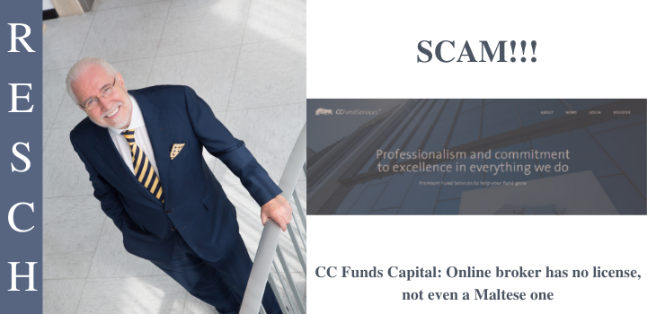 CC Funds Capital: Unserious online broker CC Funds Capital: No payouts after Forex trading