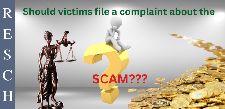 Investment fraud complaint