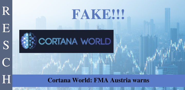 Cortana World: Investors are deceived Cortana World: Broker does not pay out