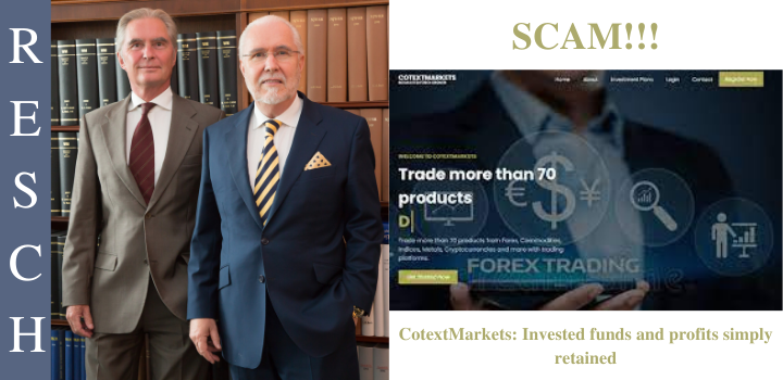 CotextMarkets: Fake trading with unregulated broker CotextMarkets: Refused payout after Forex trading