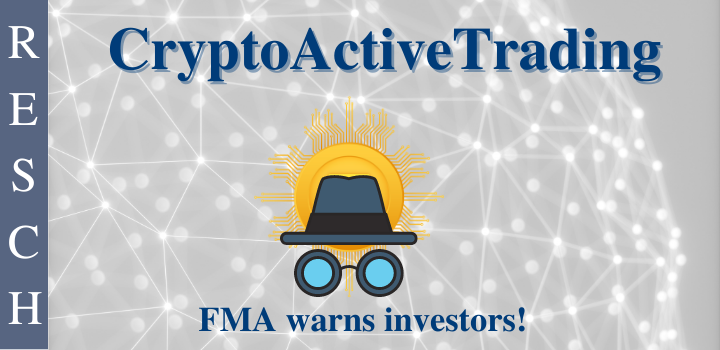 CryptoActiveTrading: No credible information about the operating company