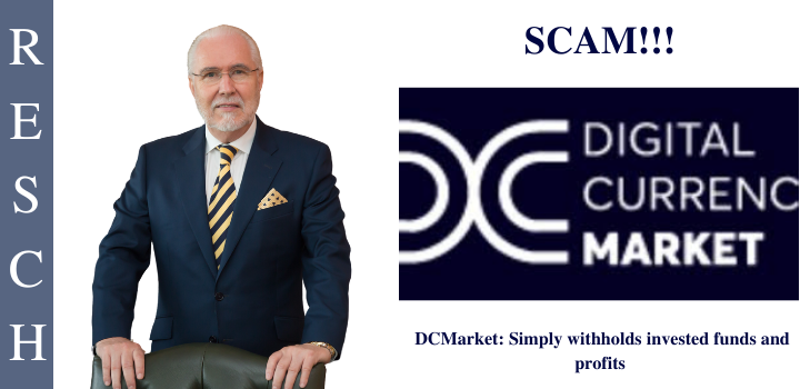 DCMarket: Fake trading with unregulated broker DCMarket: Refuses payout after Forex trading