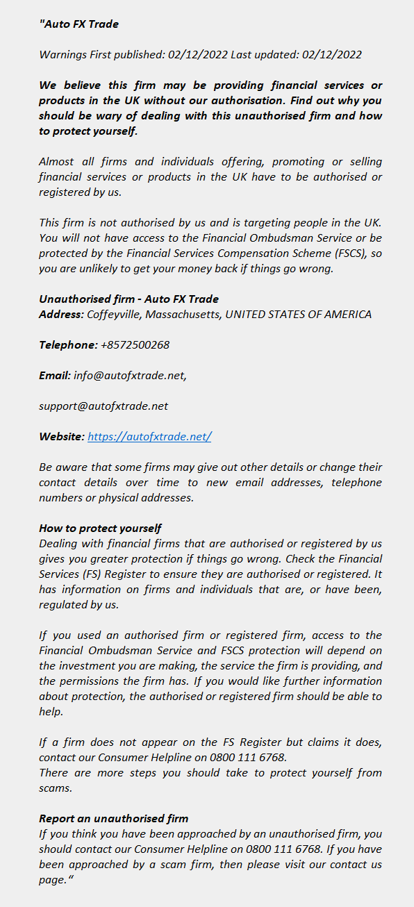autofxtrade.net – AUTO FX TRADE