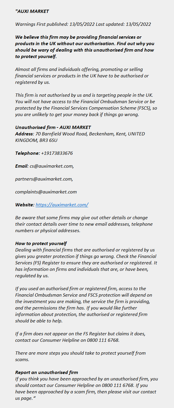 auximarket.com - AUXI MARKET