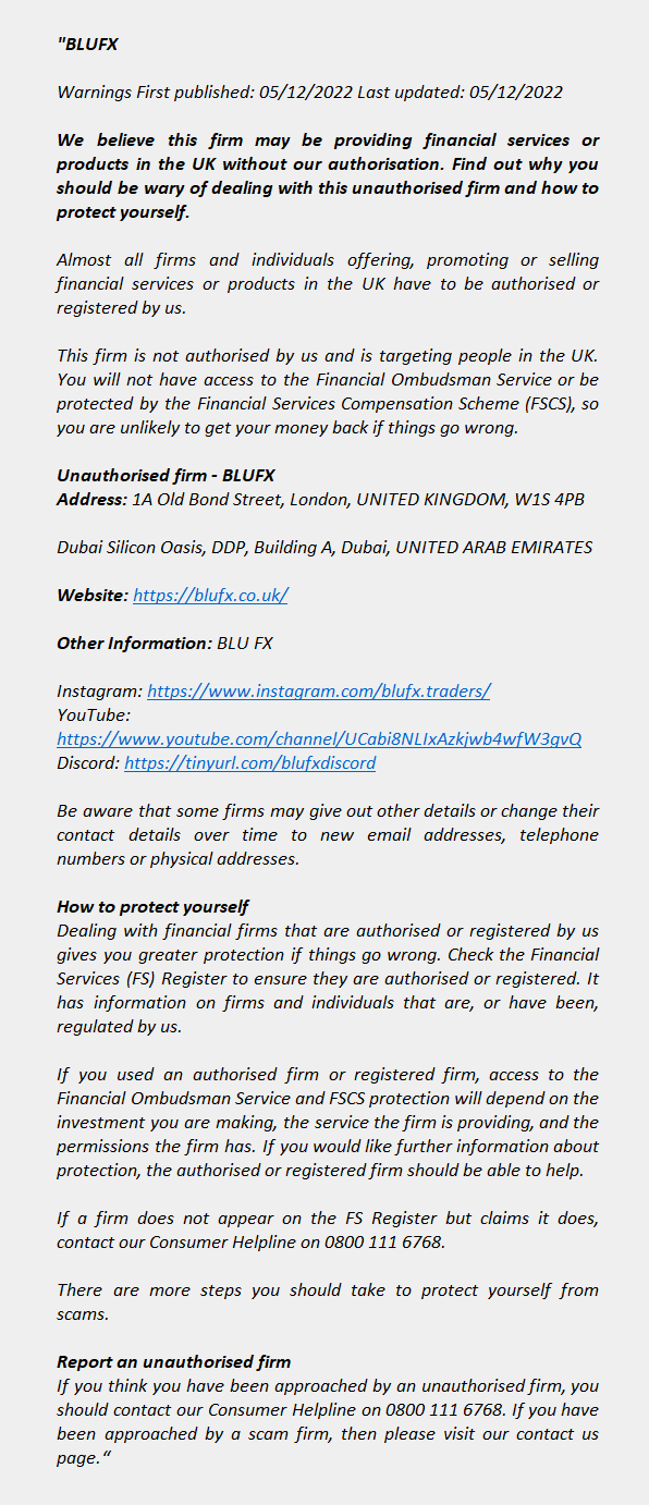 blufx.co.uk – BLUFX