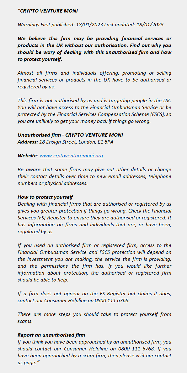 crptoventuremoni.org – CRYPTO VENTURE MONI