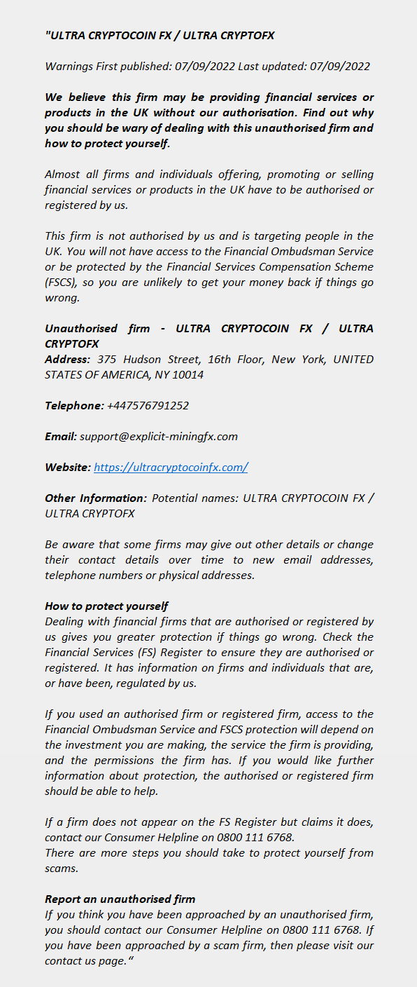 ULTRA CRYPTOFX.COM - ULTRA CRYPTOCOIN FX / ULTRA CRYPTOFX