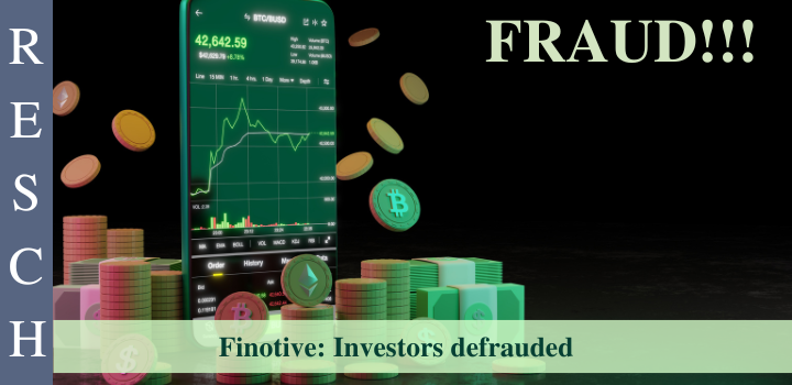 Finotive: No payouts at the online broker