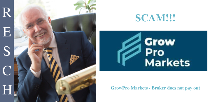 GrowPro Markets - Investors are being scammed GrowPro Markets - Broker does not pay out