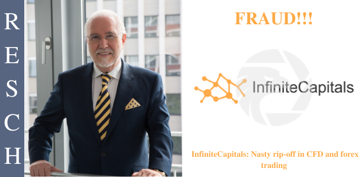InfiniteCapitals: Traders deceived InfiniteCapitals: Online Broker does not pay out