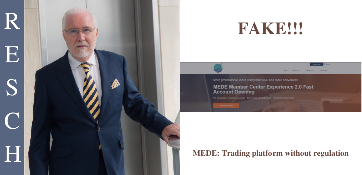 MEDE: Trading Platform Fraud
