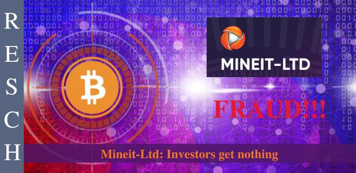Mineit-Ltd: Crypto broker without license Mineit-Ltd: Shady operating company