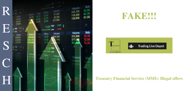 Treasury Financial Service (MMI): Investments without authorization Treasury Financial Service (MMI): Fraud with sham transactions