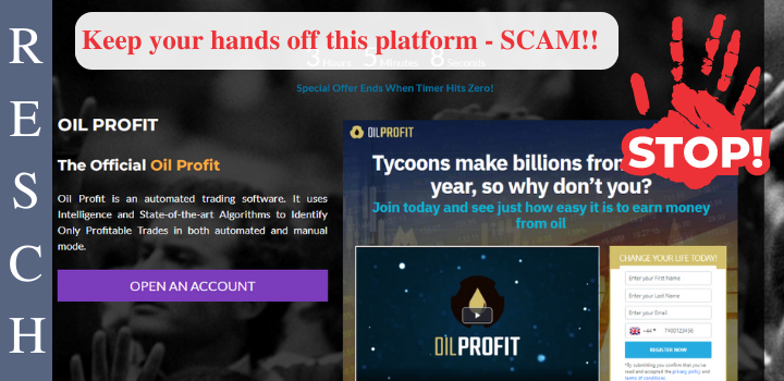 Financial regulators warn against Oil profits Investment Fraud Platforms