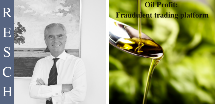 Oil Profit: Fraudulent trading platform Oil Profit: Trading with trading robots only faked