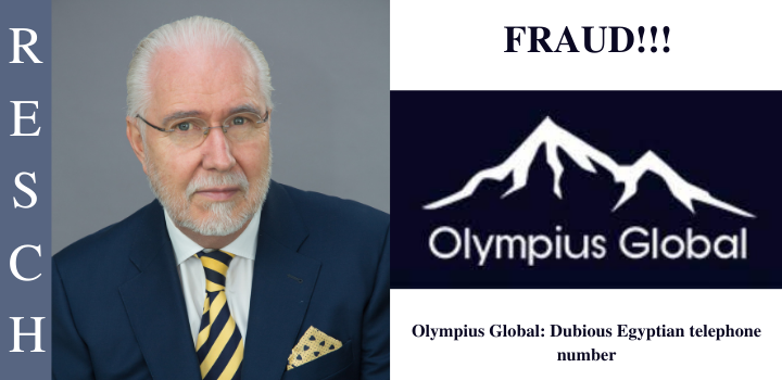 Olympius Global: Online Broker without a Licence Olympius Global: Online Traders are being defrauded