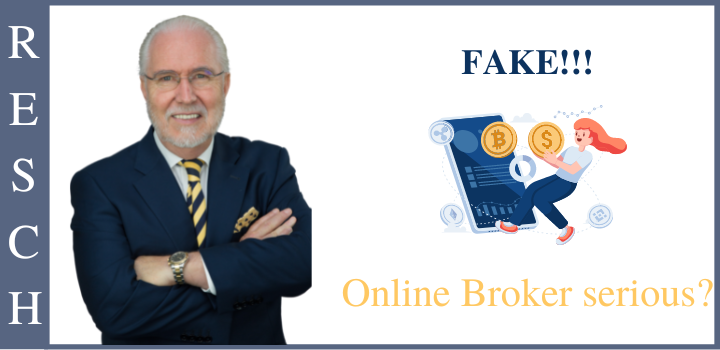 Online rip-off by online brokers!