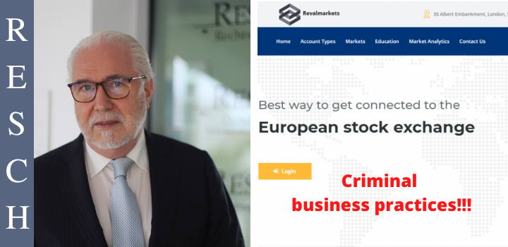 Revalmarkets: Forex trader defrauded Revalmarkets: No payouts at the online broker