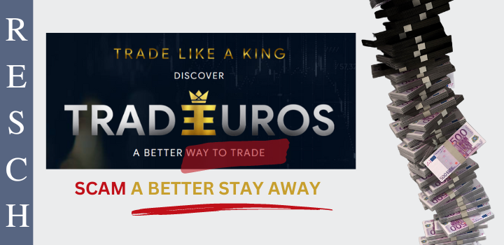 Tradeuros is a virtually anonymous website Tradeeuros: Fake address in Wales