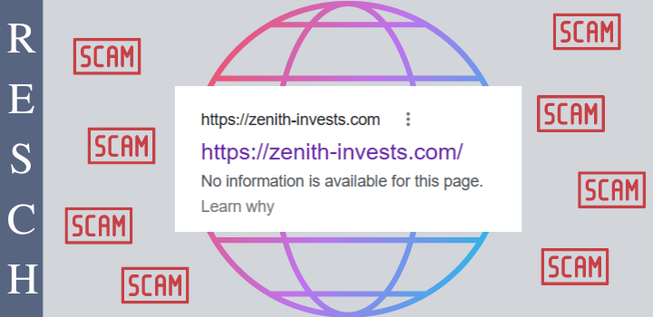 Zenith Investment: Fake Online Broker Zenith Investment: No payout